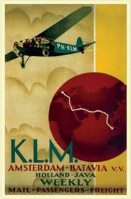 KLM Batavia metal poster metal sign 9066 20x30