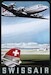 Swissair DC-4  Vintage metal poster metal sign AV0027