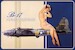 B-17 Flying Fortress 124485 nude - pin up metal poster metal sign