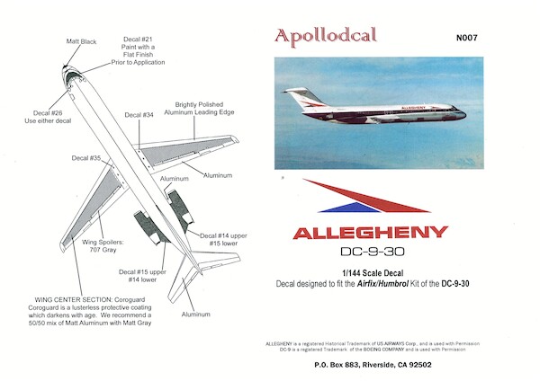 DC9-30 (Allegheny)  N007