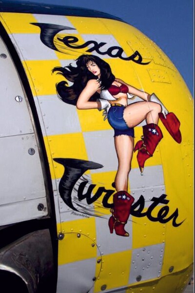 Texas Twister Pin up on plane metal poster metal sign V4-Texas