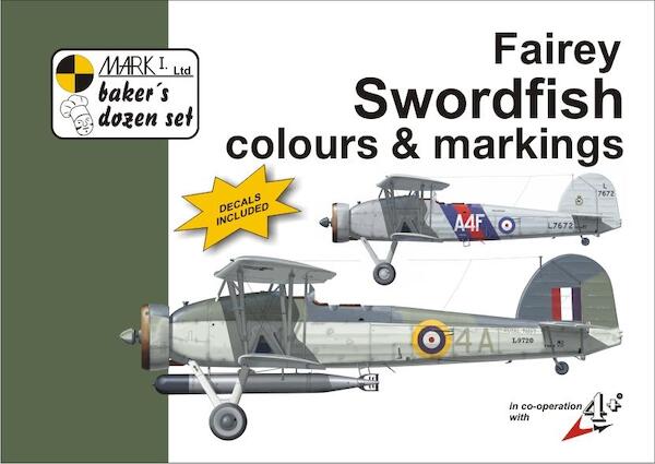 Fairey Swordfish Colours & Markings + decals (ALSO DUTCH 860sq!) REISSUE! 9788086637402
