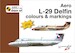 Aero L29 Delfin colours and markings + decals MKD144007