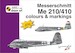 Messerschmitt 210/410 Colours & Markings + decals MKD72010