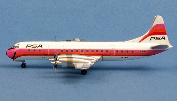 Lockheed L188 Electra PSA (Pink) N171PS AC411129
