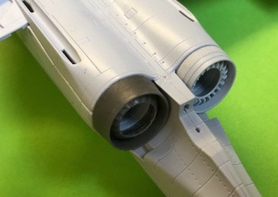 Improved exhaust Pipes for Phantom FG1/FGR2 (Airfix) 2 sets ACM-72002