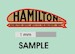 Prop Logos Gold Printed (Hamilton Standard) Ad5507224