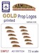Prop Logos Gold Printed (Hamilton Standard) Ad5507224