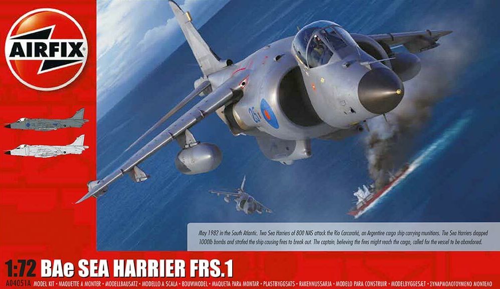 Airfix 04051A BAe Sea Harrier FRS1 (REISSUE)