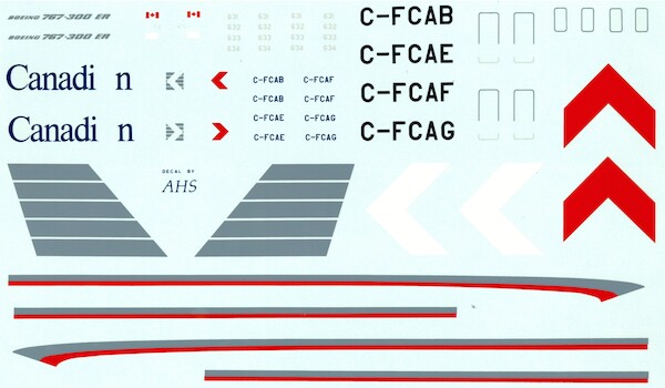 Boeing 767-300ER (Canadian) AHS1013