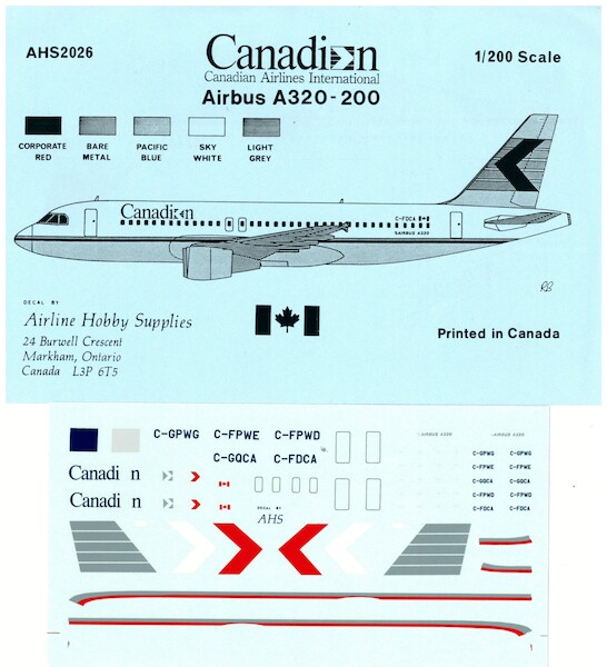 A320-200 (Canadian)  AHS2026