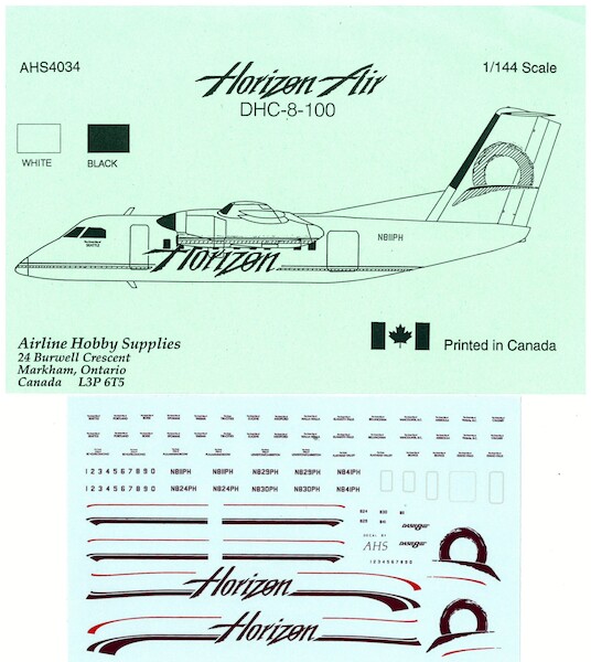 DHC8-100 (Horizon Air)  AHS4034