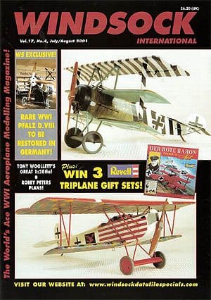 Windsock International Vol 17 No4 July/August 2001 WINDSOCK INTL.