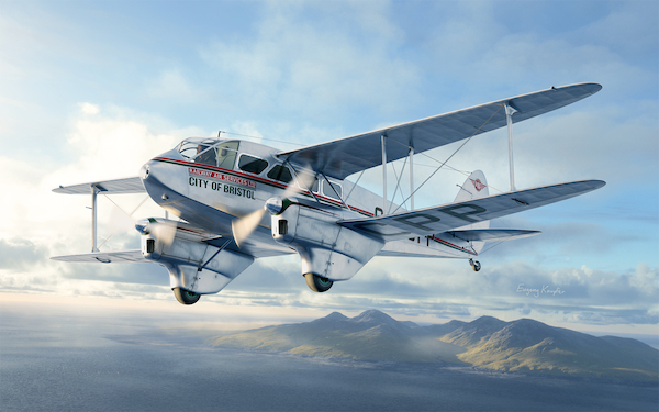 DH.89A Dragon Rapide Interwar Civil Service Part1 AR48005