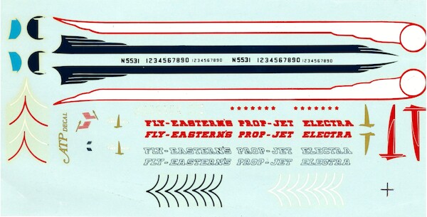 Lockheed L188 Electra 1959 Era Eastern Airlines ATP EASTERN