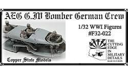 WW1 German Gotha Bomber Crew  F32-022