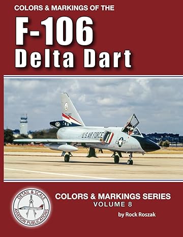 Colors and Markings F-106 Delta Dart 9798344014579