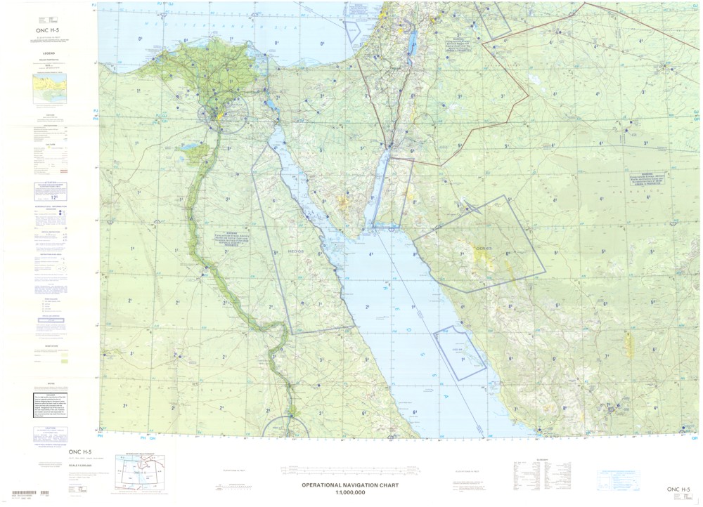 DMA ONC H-5 ONC H-5: Available: Operational Navigation Chart for