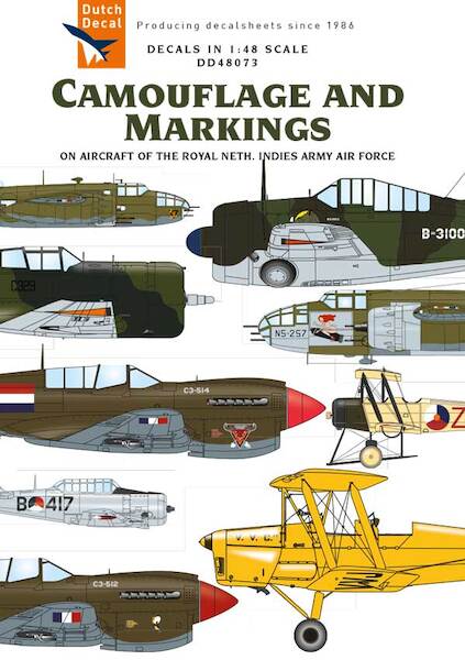Camouflage and markings on the Aircraft of the Royal Neth. East Indies Army Air Force DD48073