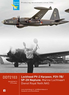 Lockheed PV2 Harpoon, P2V-7B and SP2H Neptune (MLD, Dutch Naval Service) DD72103