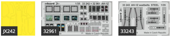 Detailset Bell AH1Z Cobra (Academy) BIG33111