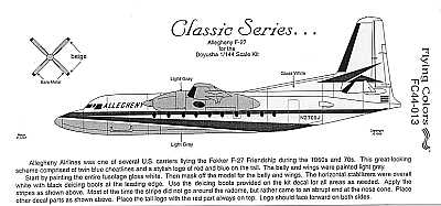 Fokker F27 (Allegheny)  FC44-013