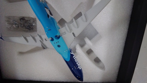 Boeing 737 MAX 9 Alaska Airlines "West Coast Wonders" N932AK NO ENGINES  G2ASA1089 ENG