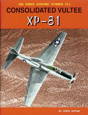 Consolidated Vultee XP81 0942612876