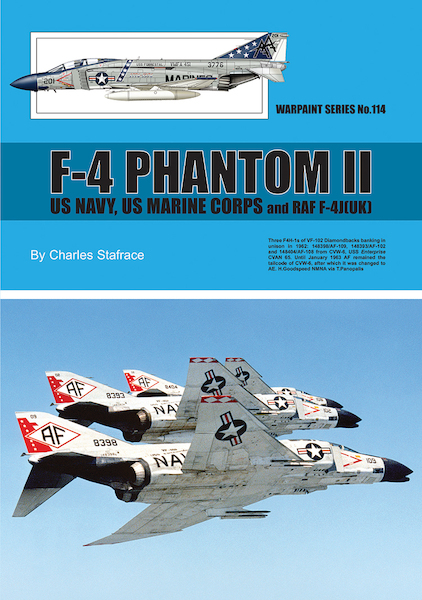 F4 Phantom US Navy, US Marine Corps and RAF F4J(UK) ws-114