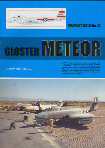 Gloster Meteor all Versions F1 to NF14 WS-22