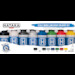 Scale Modelling Basic colours paint set (8 colours) Optimised for Brushpainting HTK-BS100