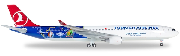 Airbus A330-300 THY Turkish Airlines "EM 2016" TC-JOH 558105