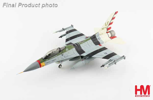F16C Fighting Falcon USAF "Passionate Patsy" 90-0768, Luke Air Force Base, 2022 "310th FS 80th Anniversary scheme" HA38013