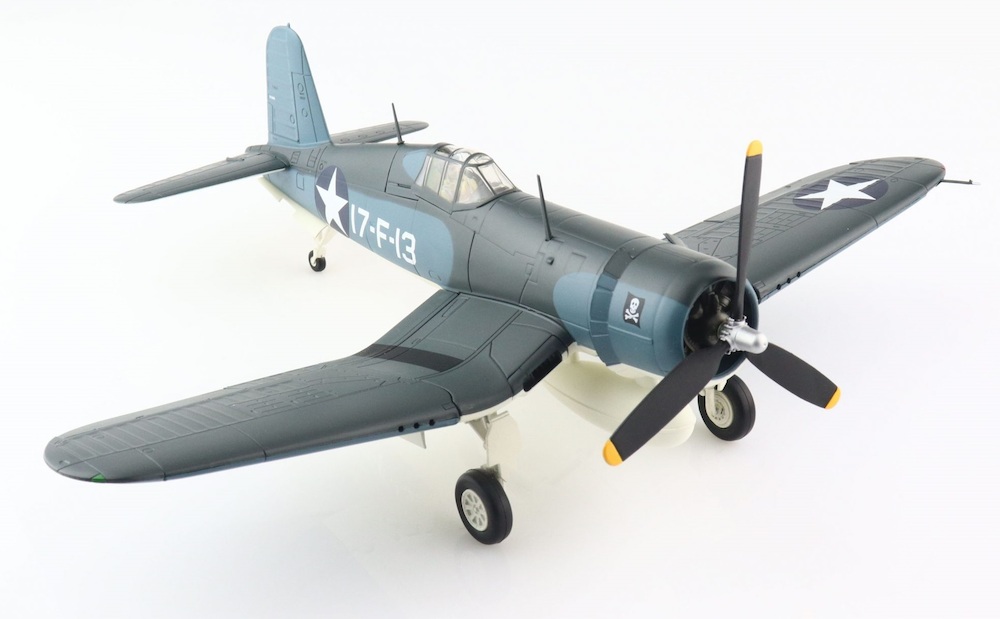VOUGHT F4U CORSAIR USN VF-17 JOLLY ROGERS WHITE 29 - HOBBY MASTER HA8219 1/48