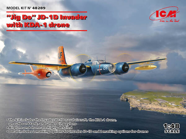 "Jig Dog" JD1D Invader with KDA-1 Drone (SPECIAL OFFER - WAS EURO 89,95)  48289