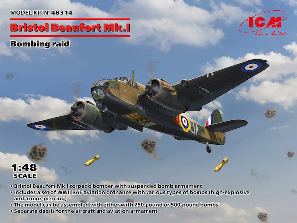 Bristol Beaufort Mk.I (Bombing Raid) (SPECIAL X-MAS OFFER - WAS EURO 82,85) 48314