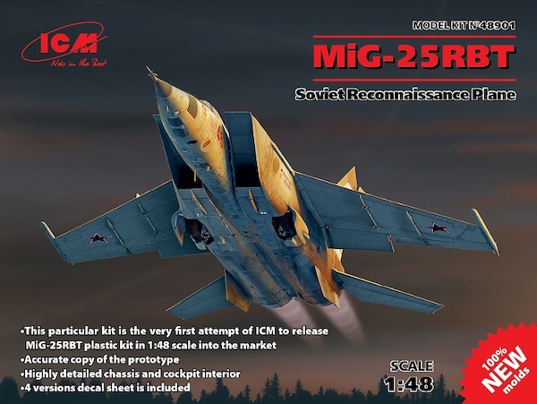 Mikoyan MiG-25RBT Foxbat  ICM48901
