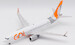 Boeing 737 MAX 8 Gol Linhas Aereas Inteligentes PR-XMD. Small part of door fainted. 
