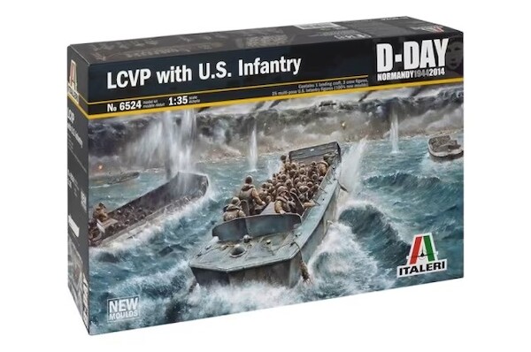 LCVP with US Infantry  6524
