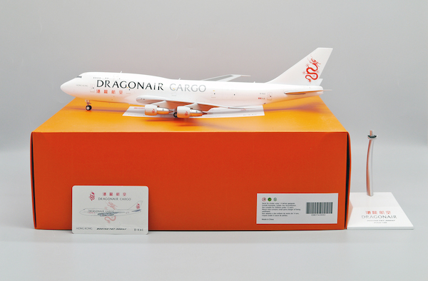 Boeing 747-300SF Dragonair Cargo B-KAC Stabilisers detached and bubbles on surface. One antenna on roof missing  EW2743002STAB
