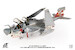 EA6B Prowler US Navy VAQ-136 Gauntlets, USS George Washington, 2012 - missing magnetic right pylon  JCW-72-EA6B-007