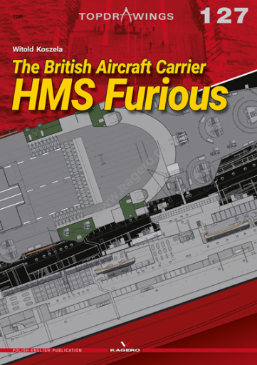 The British Aircraft Carrier HMS Furious 9788366673885