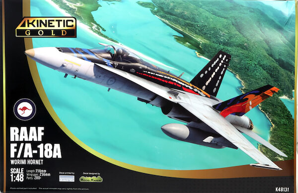 F/A18A Hornet (RAAF 'Worimi') (SPECIAL X-MAS OFFER - WAS EURO 68,95)  K48131