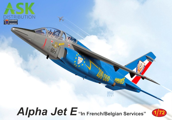 Alpha Jet E in Belgian and French Services -Special Belgian edition (LAST STOCKS)  KPM0288