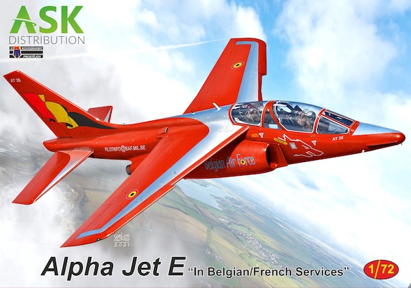 Alpha Jet E in Belgian and French Services  -Special Belgian edition (LAST STOCKS FROM ASK))  KPM0289
