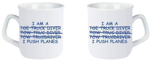 I Push Planes: I am a Tow Truck Driver  MOK-PUSH