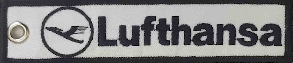 Keyholder with Lufthansa on both sides KEY-LUFTHANSA