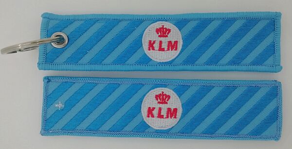 Keyholder with KLM Retro on both sides KEY-KLM-R
