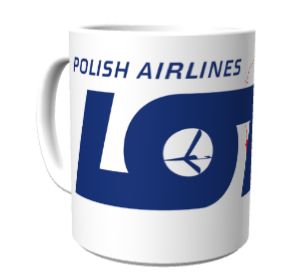 LOT Polish Airlines mug MOK-LOT