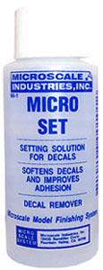 Micro Set, setting solution for Decals  MI-1